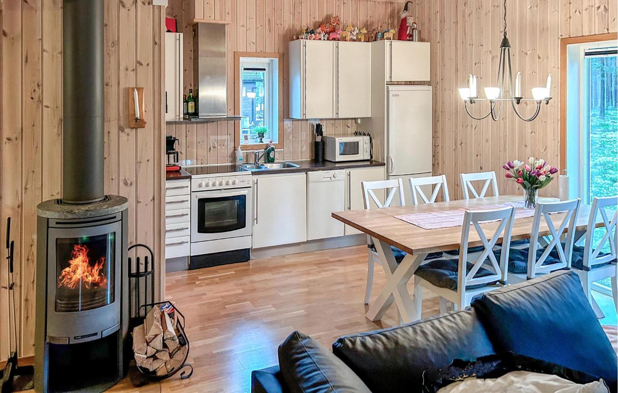 Stunning Home In Saerna With Sauna Ringbo エクステリア 写真